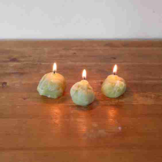 Fruit & Veggie Beeswax Candles