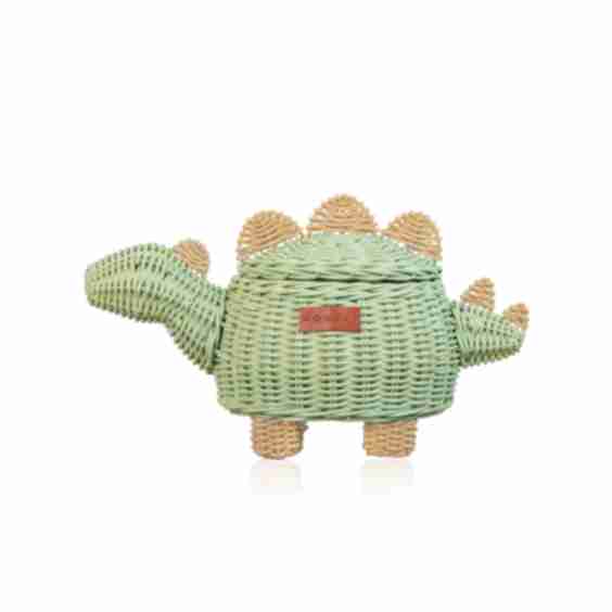 Dinosaur Small Rattan Storage Basket