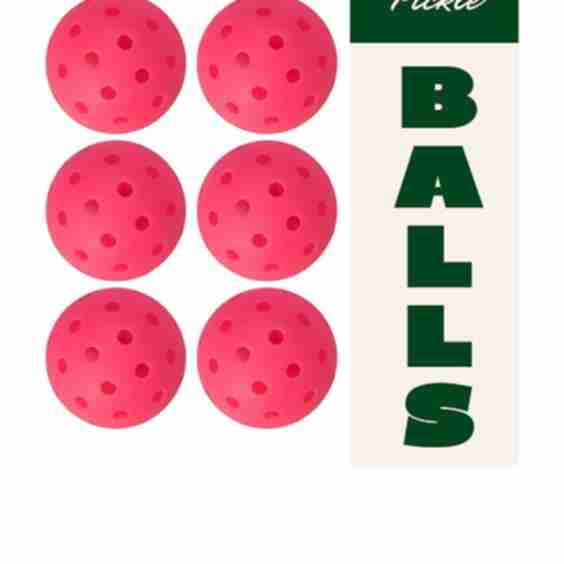 Set Of 6 Pickleball Balls