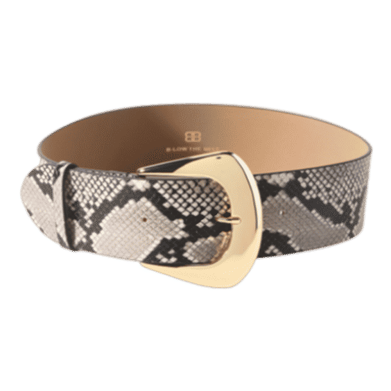 Matilda Python Leather Belt