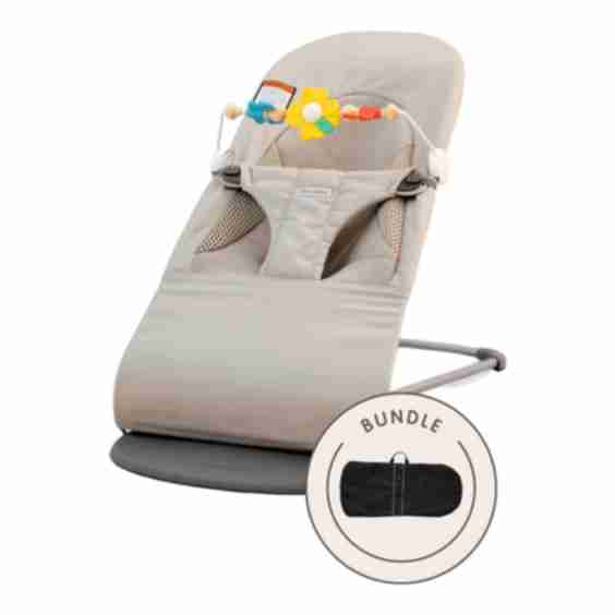 Bouncer Balance Soft with Free Flying Friends Toy & Travel Bag