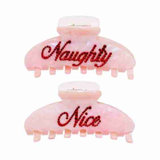 BIG EFFING CLIP IN NAUGHTY OR NICE