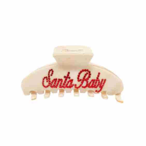 BIG EFFING CLIP IN SANTA BABY