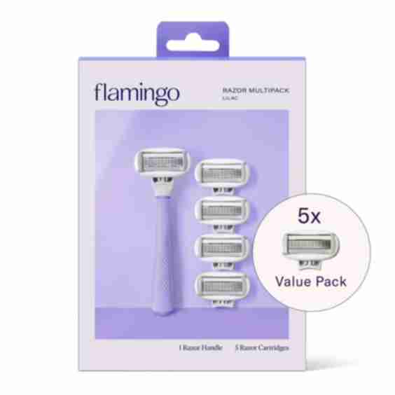 Value Pack Non-Disposable Razor With Handle