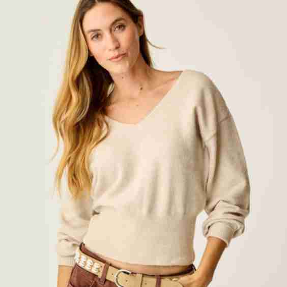 Ruth Reversible Fuzzy Sweater