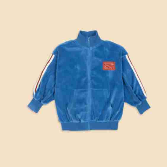 Velour Track Jacket