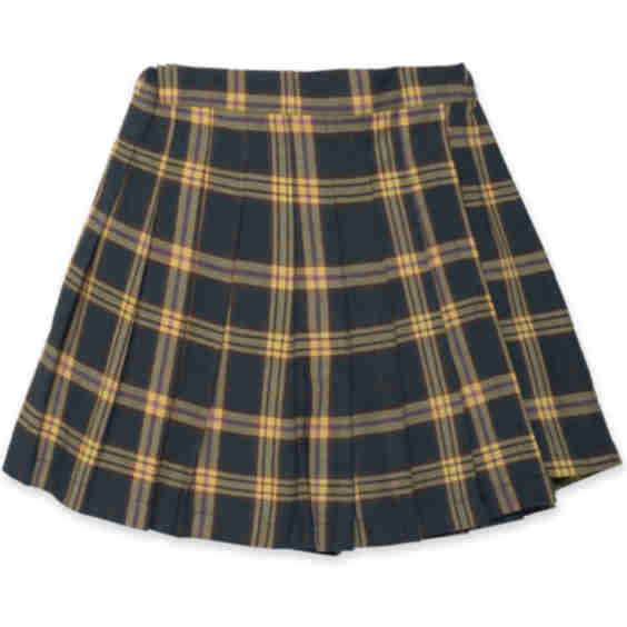 Holly Tarten Pleated Short Skort