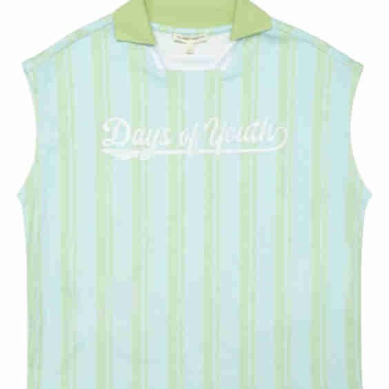 Kids' Stripe Days of Youth Organic Cotton Soccer Polo