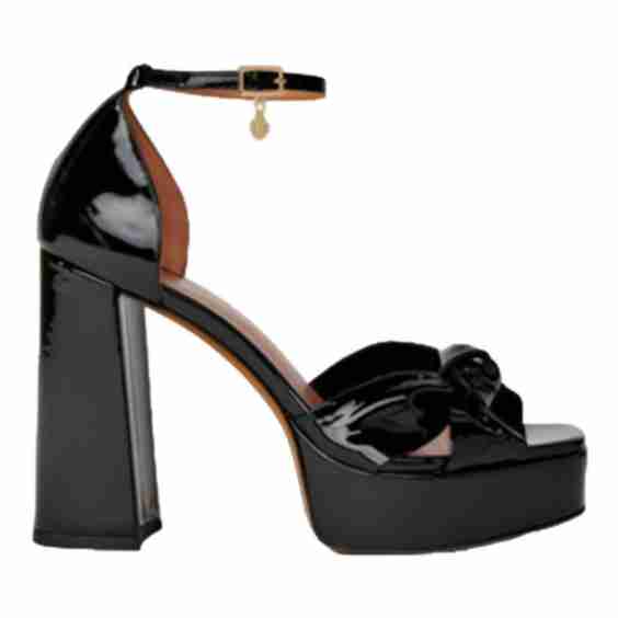 Leather Platform Sandals