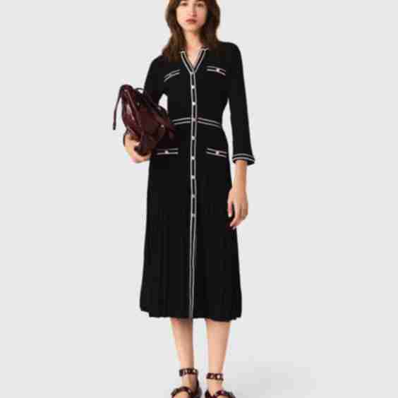 Knit Midi Dress