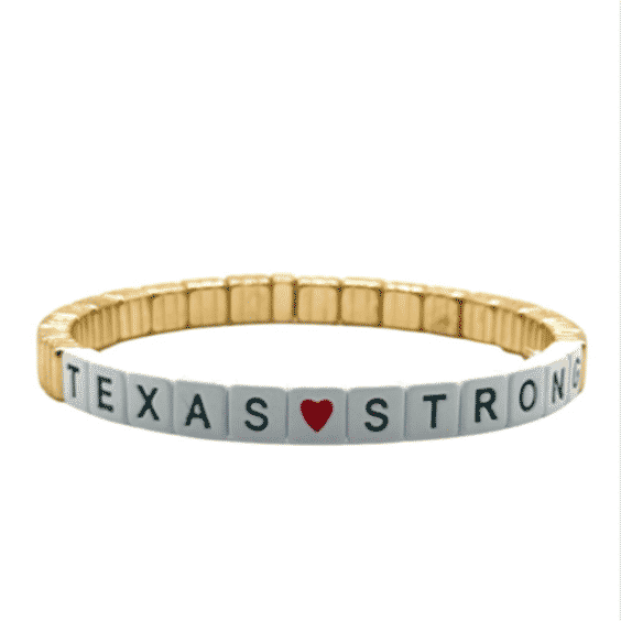 Stackable Texas ❤️ Strong Bracelet