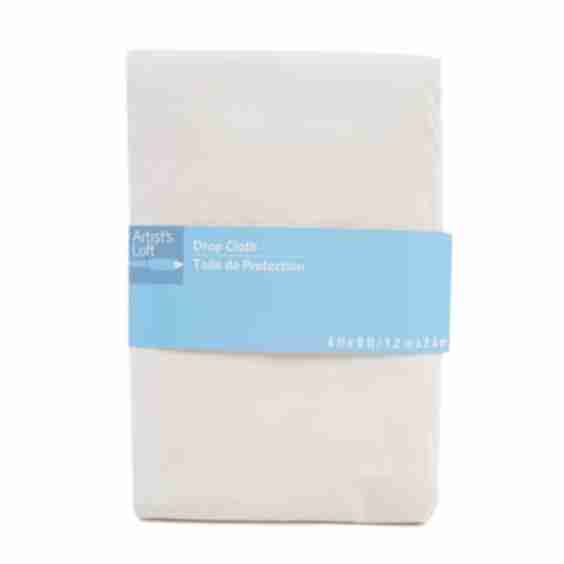 White Drop Cloth, 4ft. x 8ft.