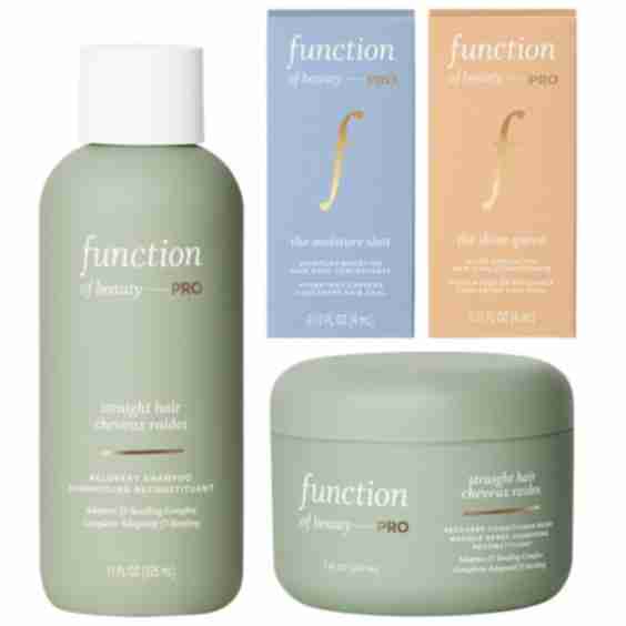 Straight Shampoo & Mask Value Set With Moisture And Shine Boosters