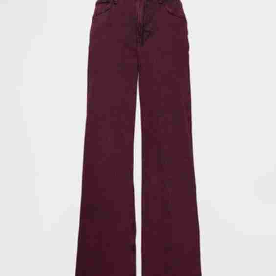 High Rise Stride Wide-Leg Jeans
