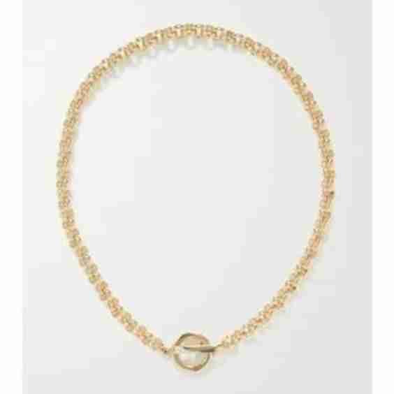 + Net Sustain Isa Gold-Plated Necklace