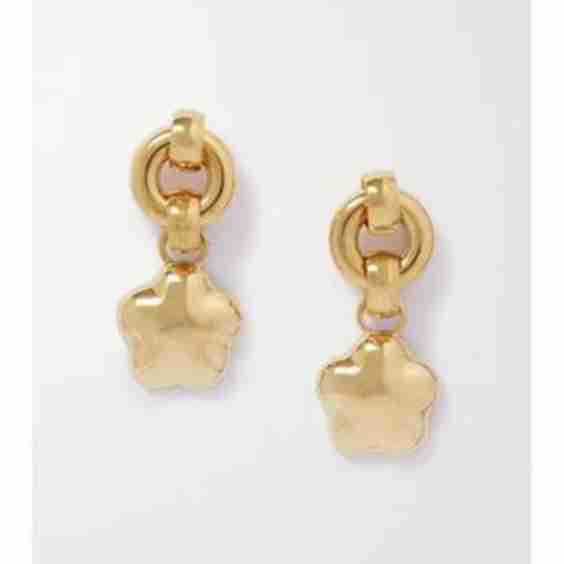 Fiorella Gold-Tone Earrings