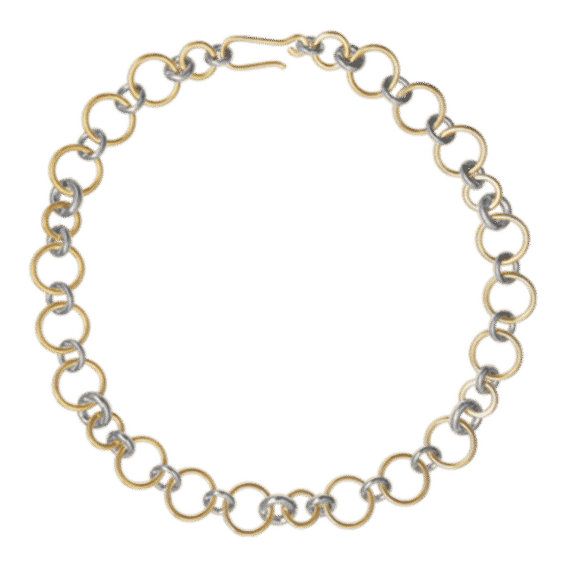 Two Tone Aria Necklace
