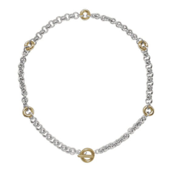 Two Tone Fillia Necklace