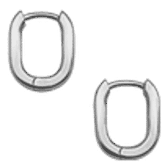Silver Mini Fissa Hoops