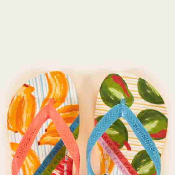 Fruits Scarves Havaianas Sandals