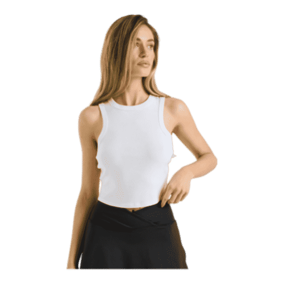 Racer Crop Tank Top
