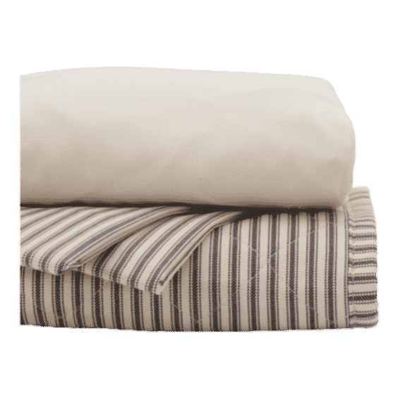 Ticking Stripe Primary Baby Bedding Bundle