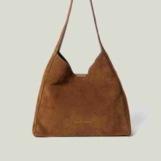 Heckfield Suede Tote Bag