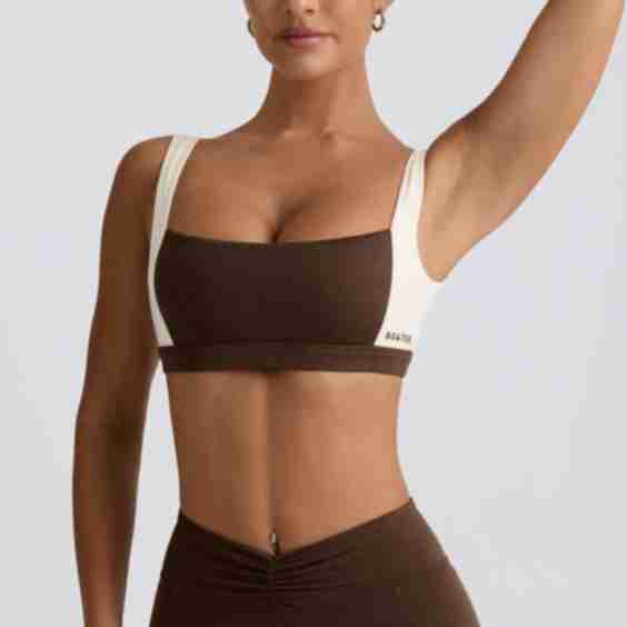 Contrast Sports Bra