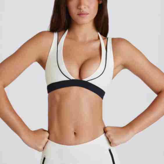 Soft Active Layered Sports Bra