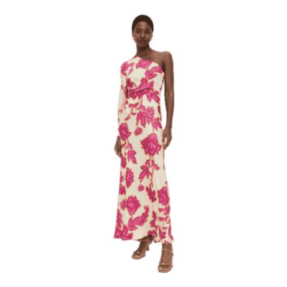 Rhia One Sleeve Maxi Dress