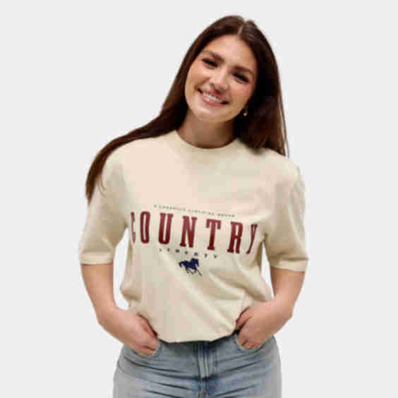 Natural Country Style Tee
