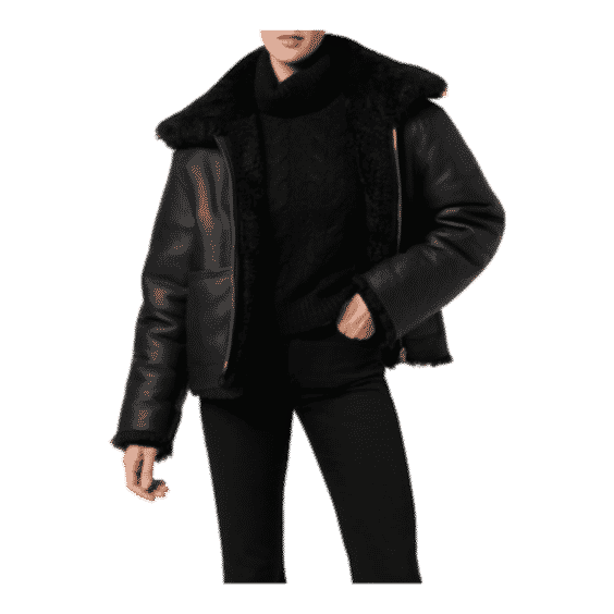 The Lisa Reversible Shearling Leather Jacket