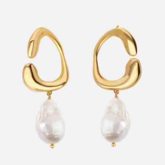 Hope Talisman Pearl Earrings 