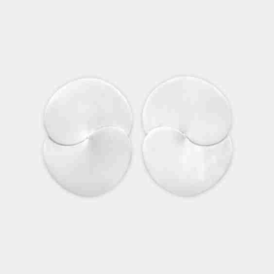 Eucalyptus Earrings Satin Finish