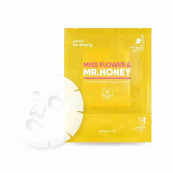 Miss Flower & Mr. Honey Propolis Rejuvenating 2 Step Mask