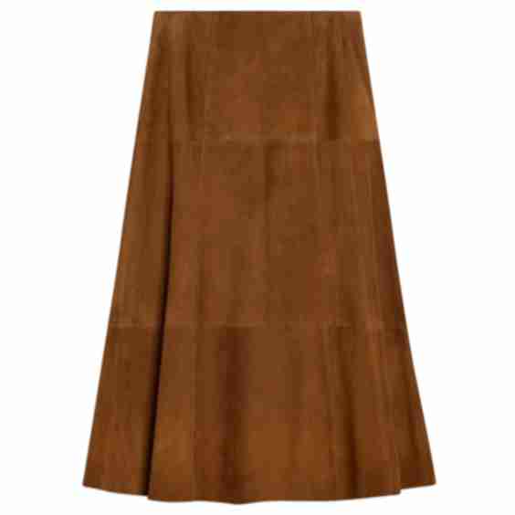 Suede Skirt