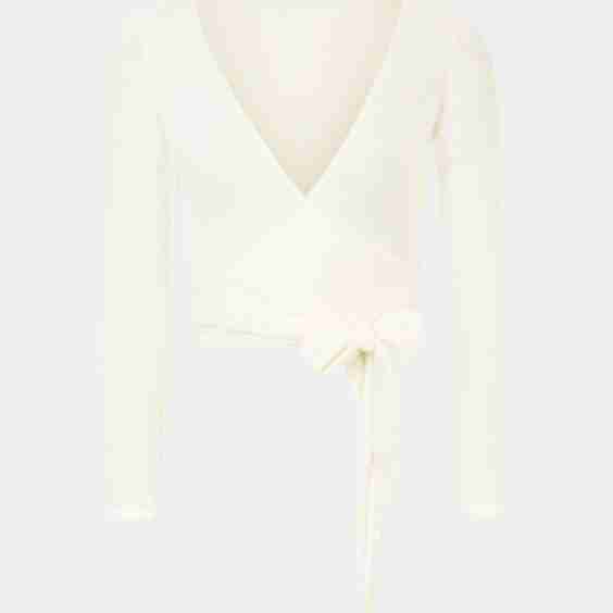 Soft Brushed Wrap Cardigan 