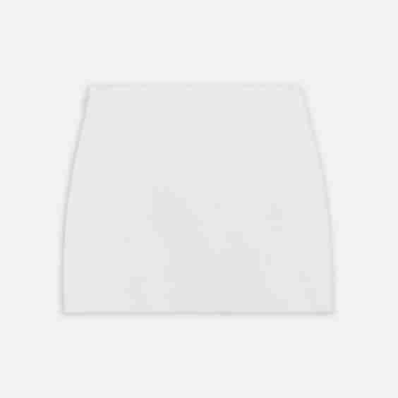 Mid Rise Linen Mini Skirt