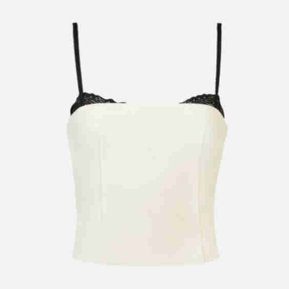 Tailored Bra Detail Bustier