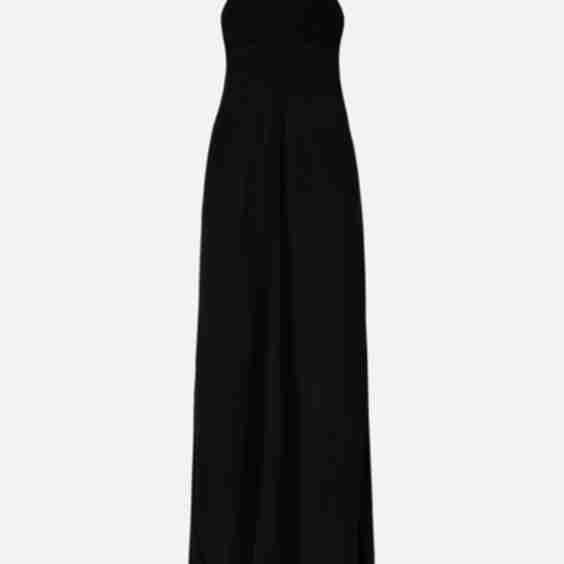 Tie Strap Chiffon Maxi Dress