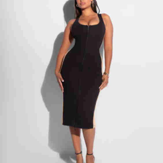 Corsety Scoop Neck Pencil Dress