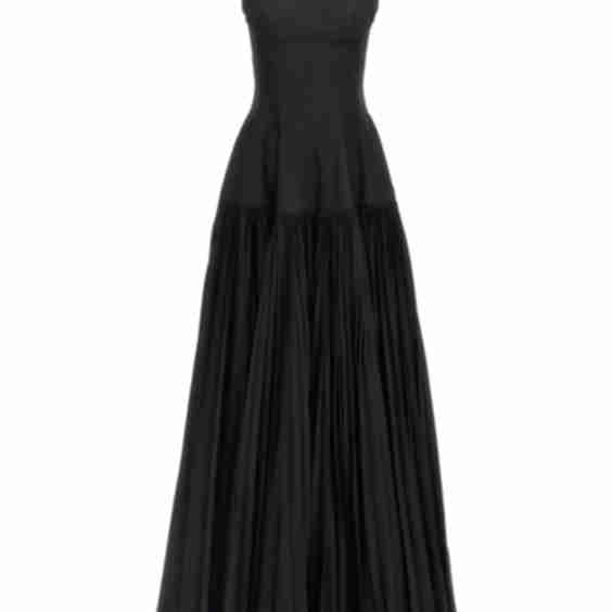 Pleated Maxi Dress