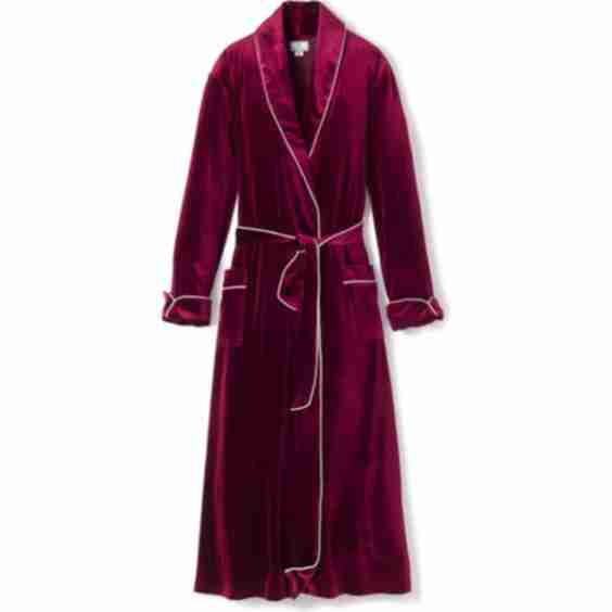 Velour Robe