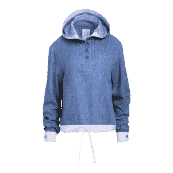 Denim Hoodie