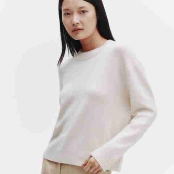 Boy Crewneck Sweater in Italian Cashmere