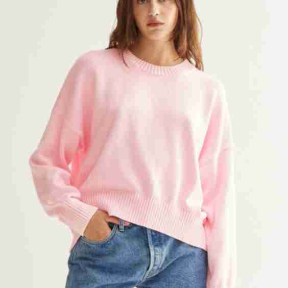 Candi Cotton Crewneck Sweater