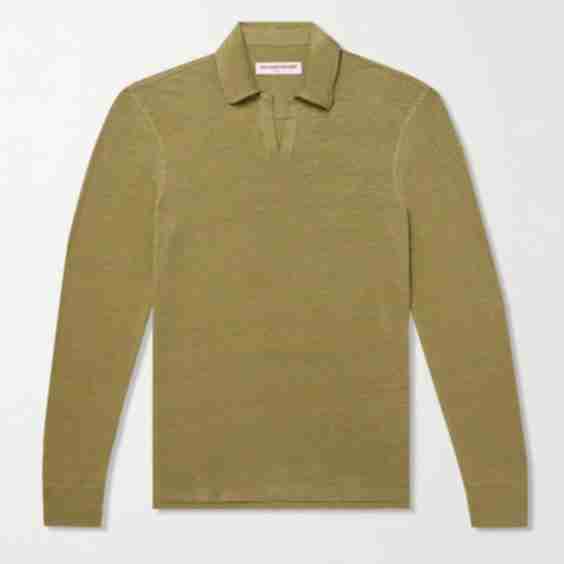 Felix Linen-Jersey Polo Shirt