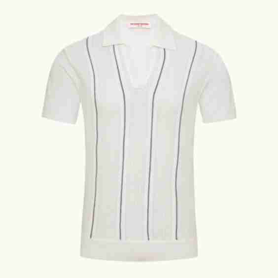 Horton Silk Polo Shirt