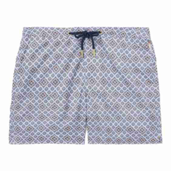 Bulldog Drawcord Mid-Length Swim Shorts