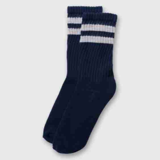Retro Double Stripe Sock